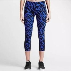 Nike Blue & Black Dri-FIT Running Shorts Epic Lux Sz M New No Tag